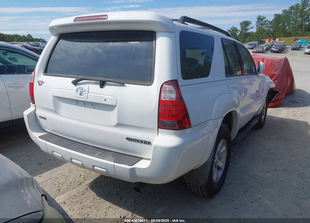 2008 TOYOTA 4RUNNER SPORT V6 VIN: JTEBU14R88K008936