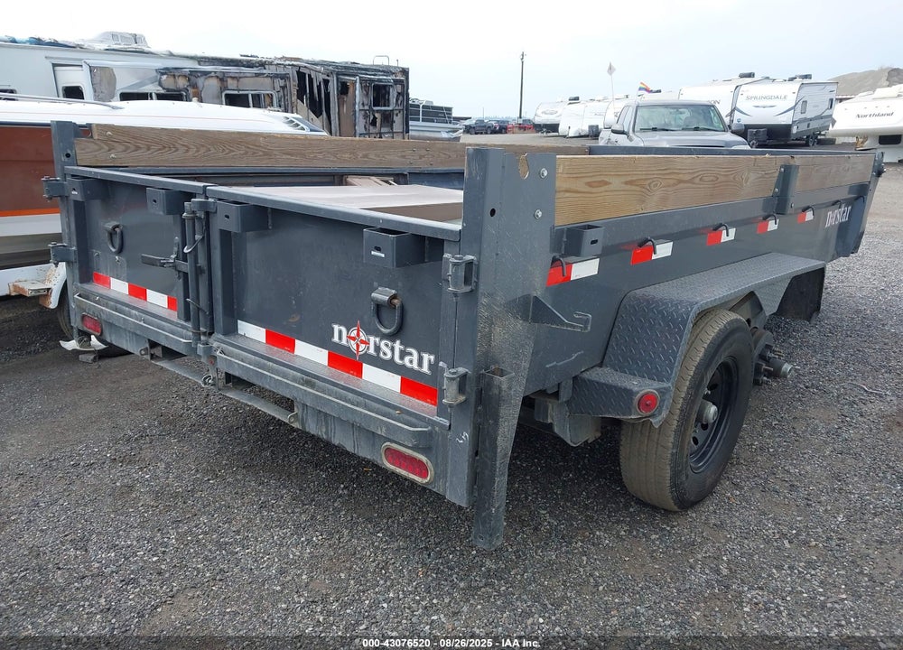 2024 NORSTAR DUMP TRAILER 7X14 VIN: 3CUDB1426R1033423