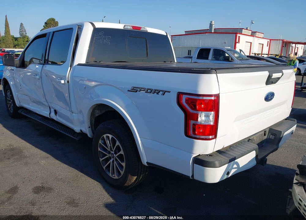 2018 FORD F-150 VIN: 1FTEW1C50JKF59197