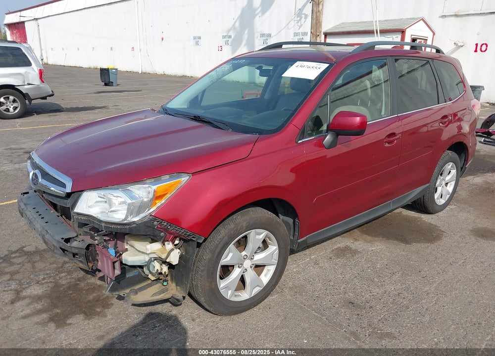 2016 SUBARU FORESTER 2.5I LIMITED VIN: JF2SJAHC1GH449775