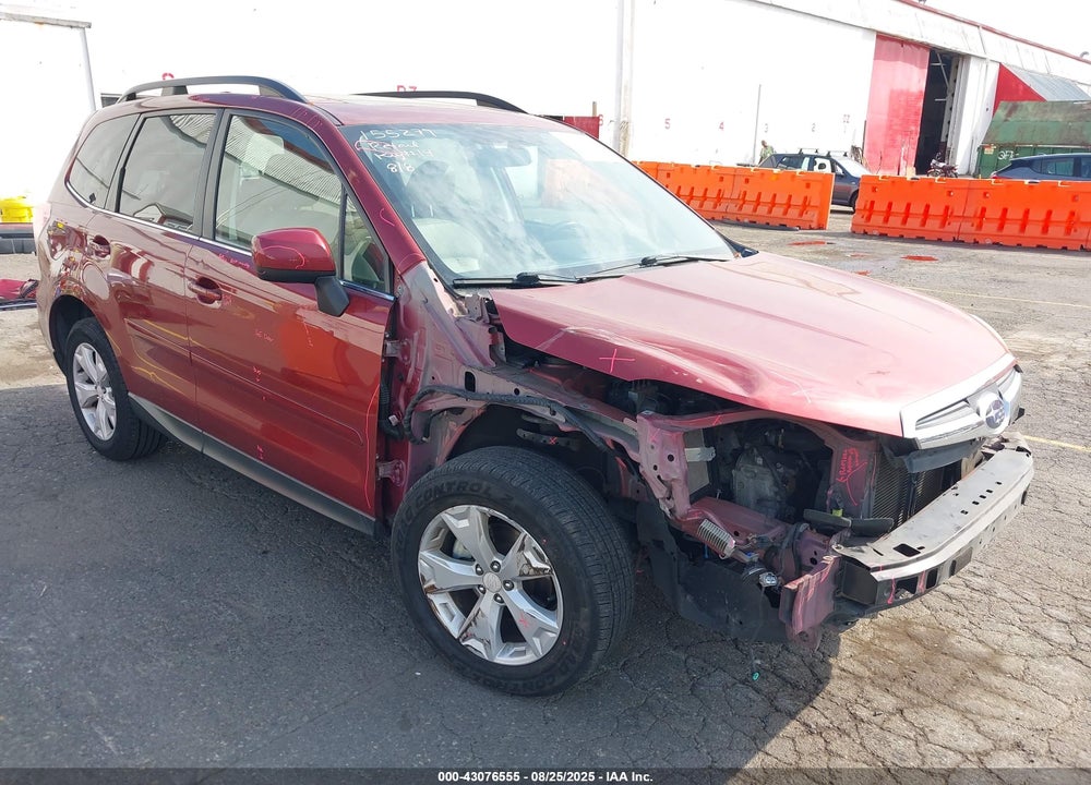 2016 SUBARU FORESTER 2.5I LIMITED VIN: JF2SJAHC1GH449775