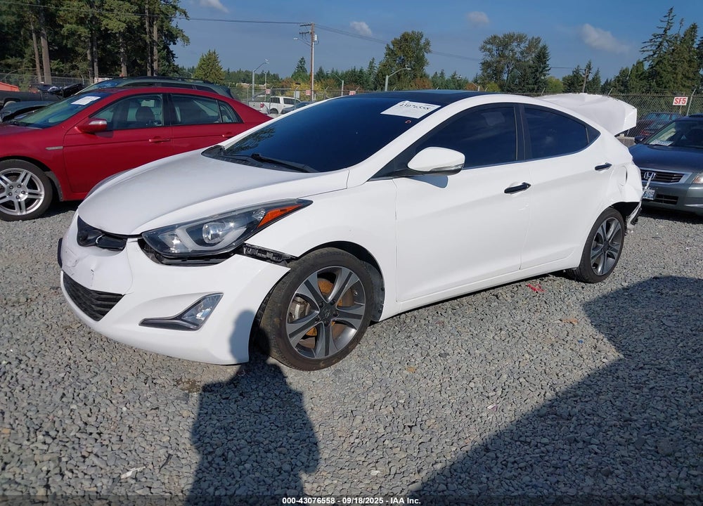 2015 HYUNDAI ELANTRA SPORT VIN: KMHDH4AH3FU321291