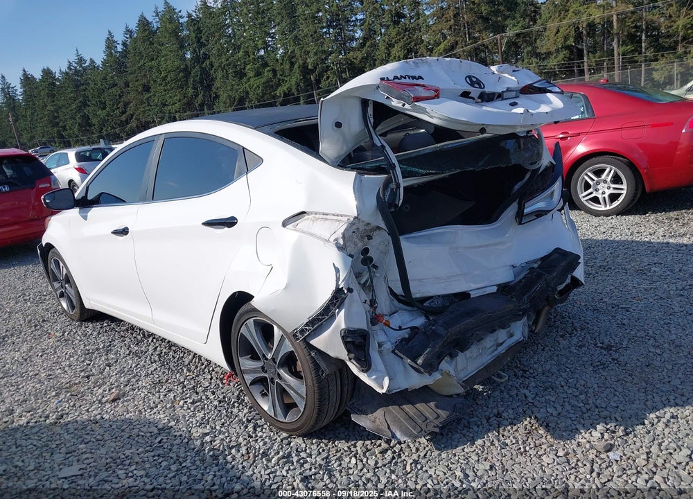 2015 HYUNDAI ELANTRA SPORT VIN: KMHDH4AH3FU321291