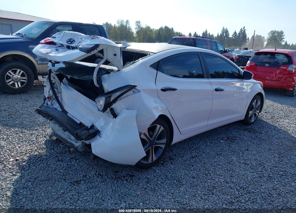 2015 HYUNDAI ELANTRA SPORT VIN: KMHDH4AH3FU321291