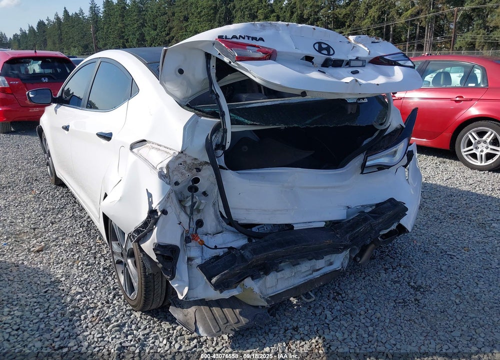 2015 HYUNDAI ELANTRA SPORT VIN: KMHDH4AH3FU321291