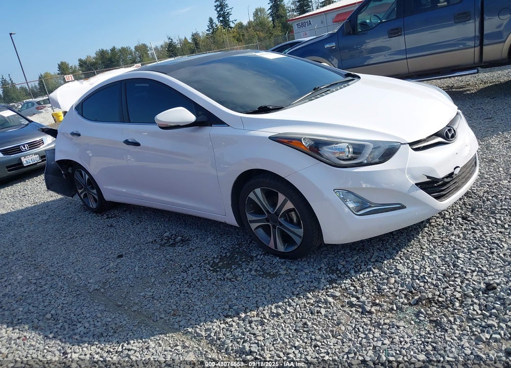 2015 HYUNDAI ELANTRA SPORT VIN: KMHDH4AH3FU321291