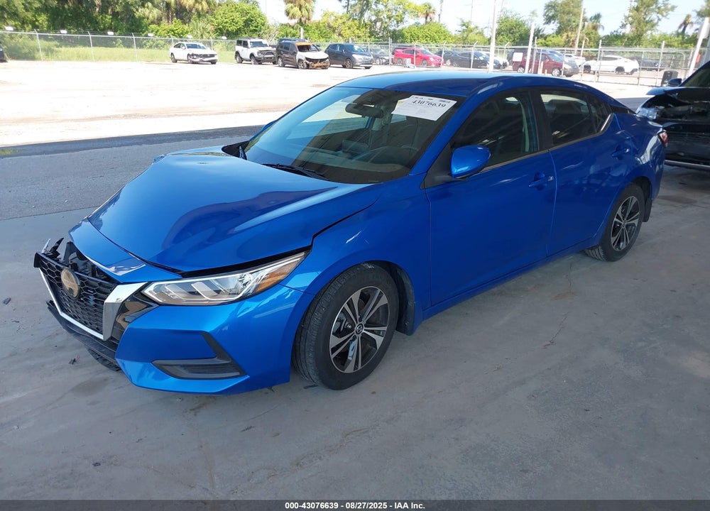 2021 NISSAN SENTRA VIN: 3N1AB8CV6MY267341