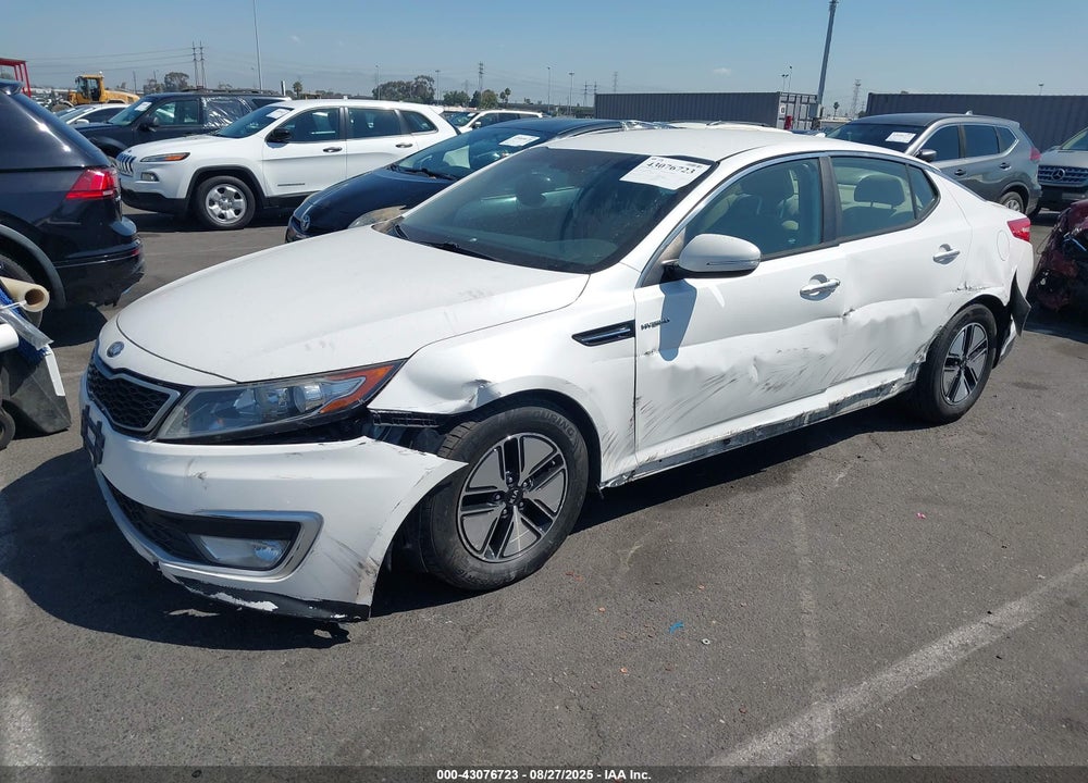 2013 KIA OPTIMA HYBRID VIN: KNAGM4AD9D5038747