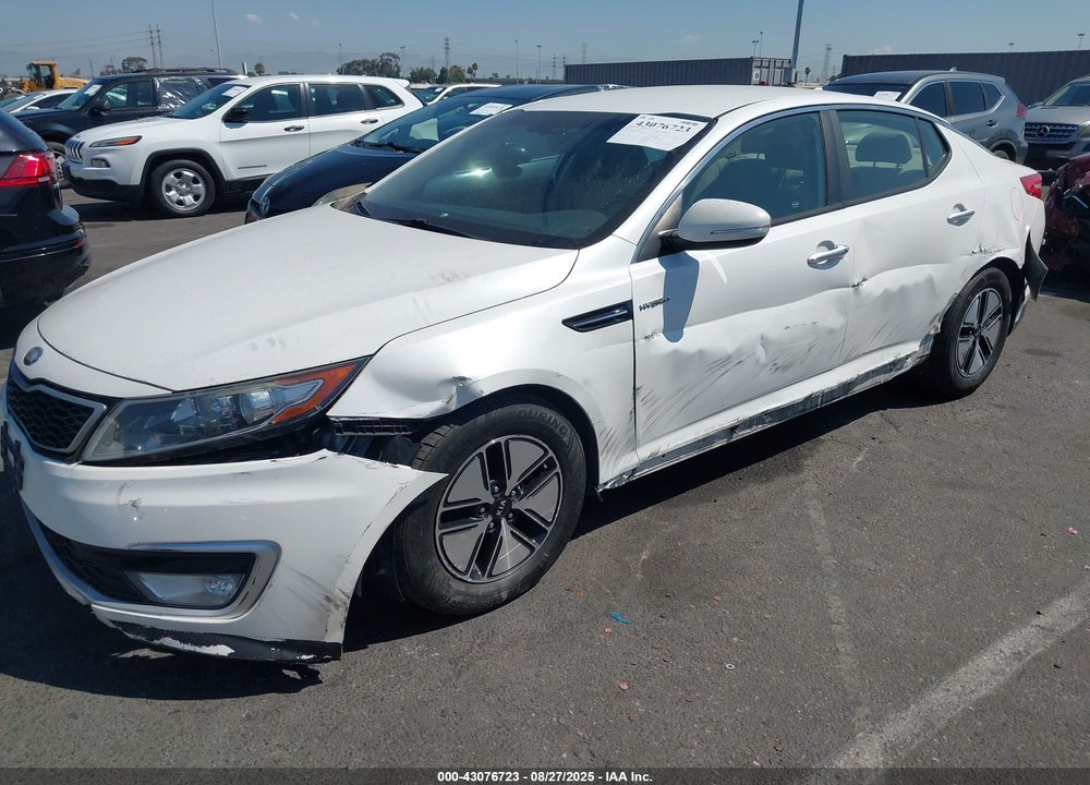 2013 KIA OPTIMA HYBRID VIN: KNAGM4AD9D5038747