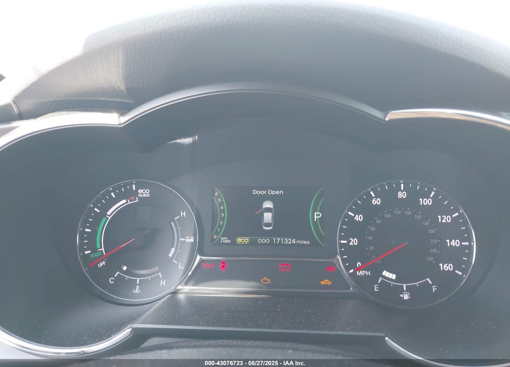 2013 KIA OPTIMA HYBRID VIN: KNAGM4AD9D5038747