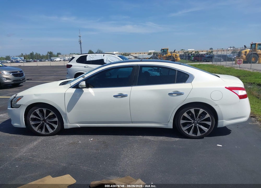 2009 NISSAN MAXIMA VIN: 1N4AA51E89C810566