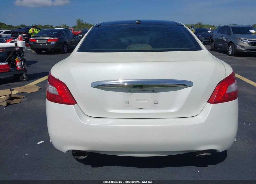 2009 NISSAN MAXIMA VIN: 1N4AA51E89C810566