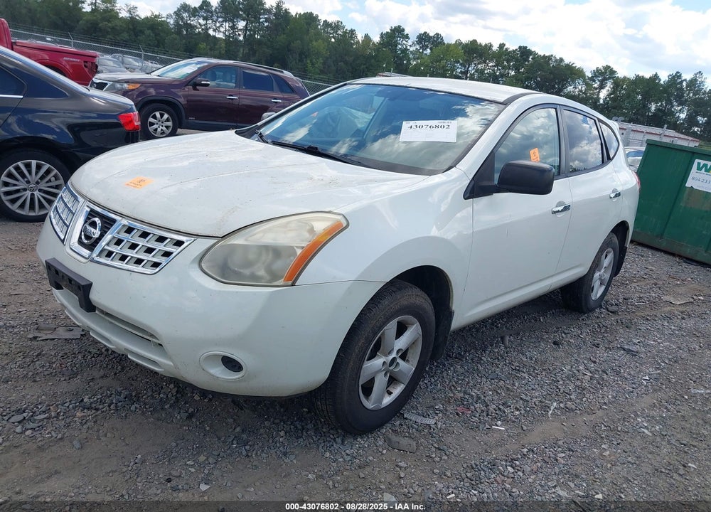 2010 NISSAN ROGUE VIN: JN8AS5MV5AW138296
