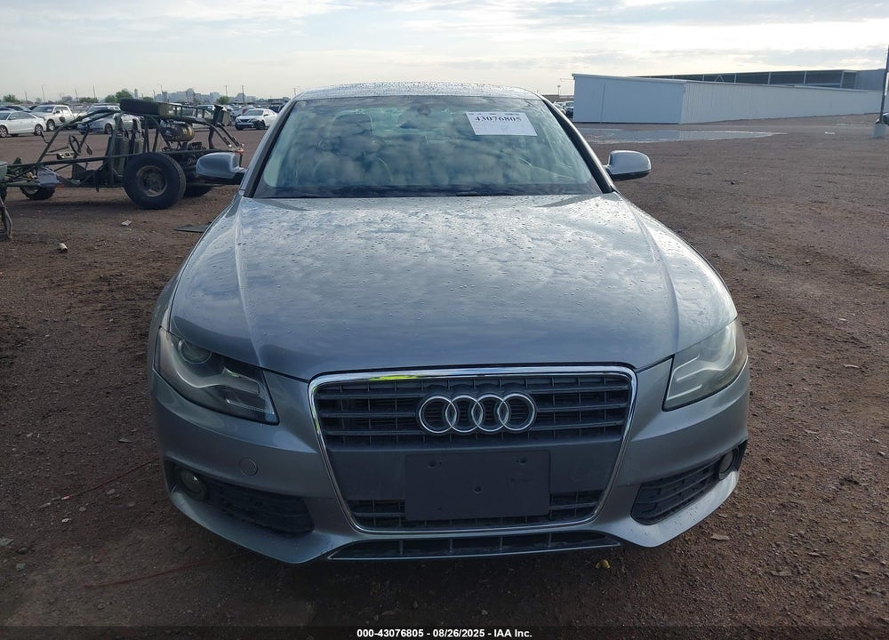 2011 AUDI A4 2.0T PREMIUM VIN: WAUEFAFL9BN030502