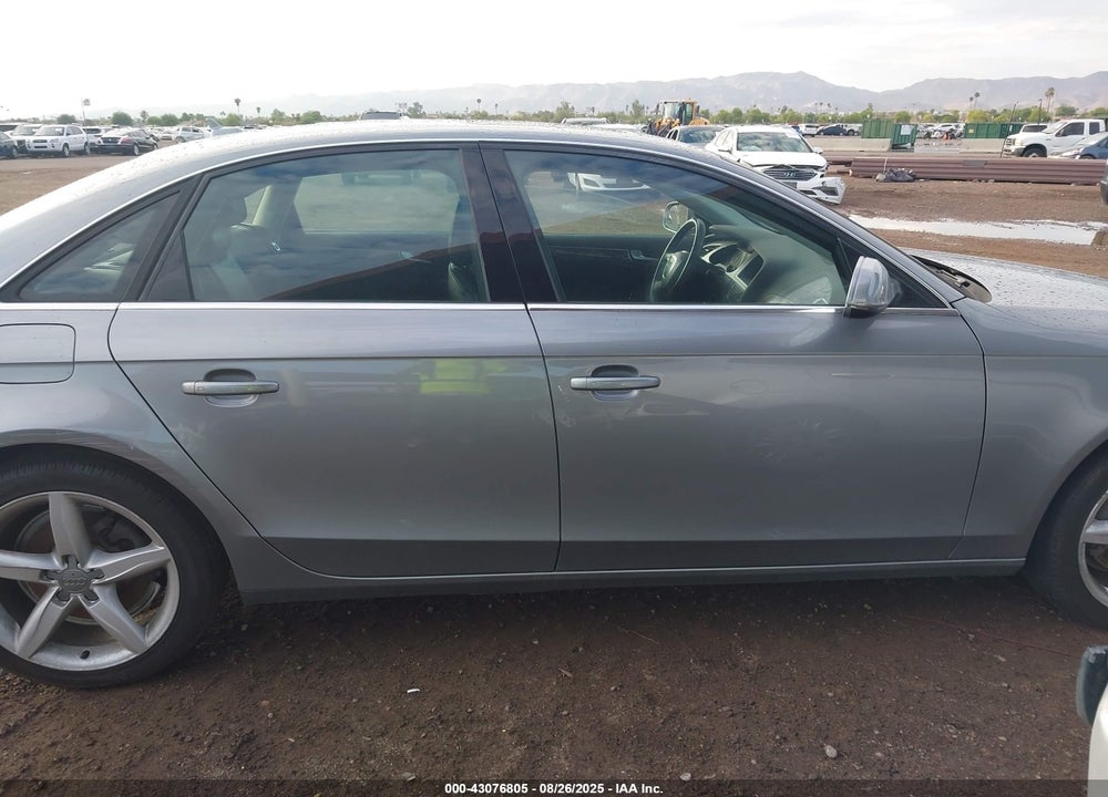 2011 AUDI A4 2.0T PREMIUM VIN: WAUEFAFL9BN030502