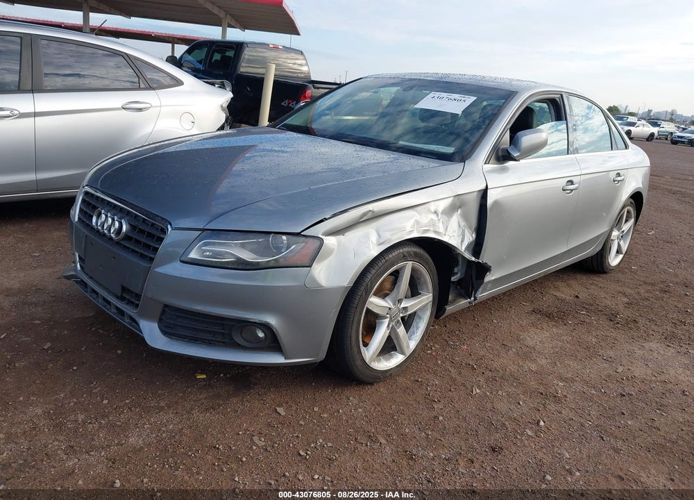 2011 AUDI A4 2.0T PREMIUM VIN: WAUEFAFL9BN030502