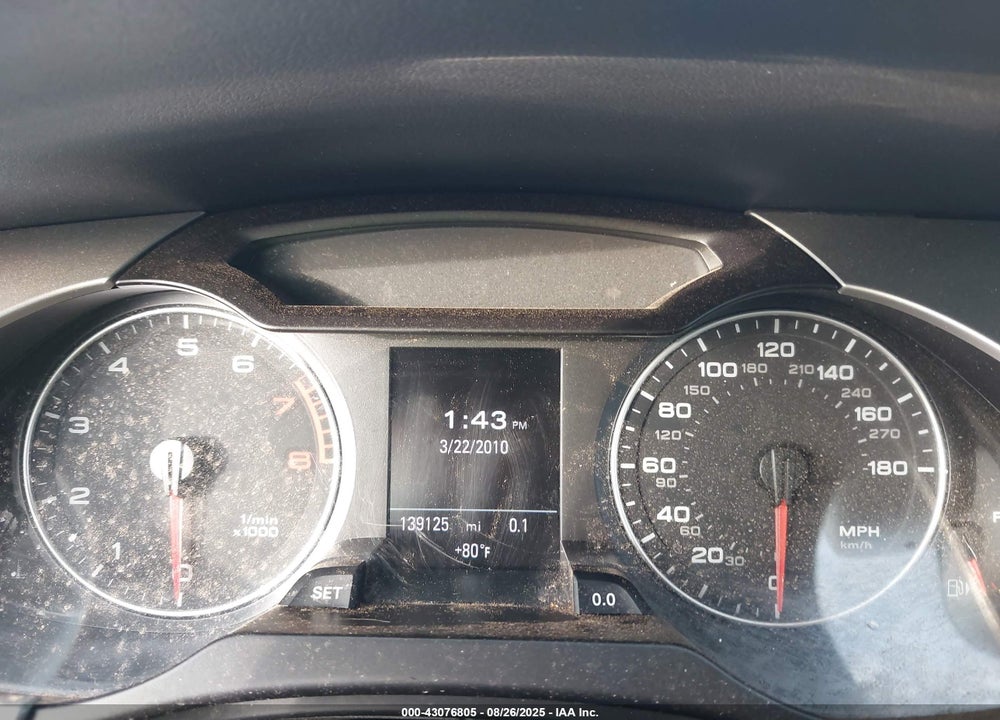 2011 AUDI A4 2.0T PREMIUM VIN: WAUEFAFL9BN030502