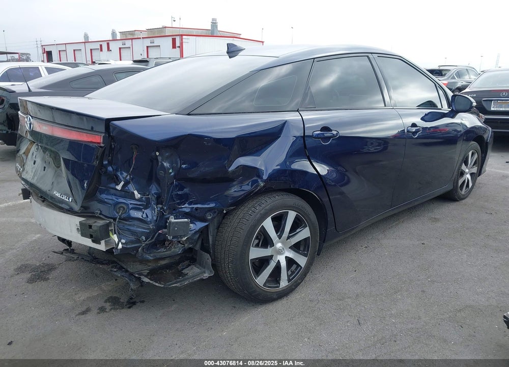 2018 TOYOTA MIRAI VIN: JTDBVRBD6JA004788