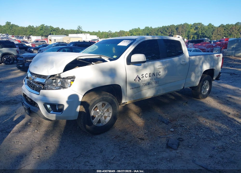 2019 CHEVROLET COLORADO VIN: 1GCGTBENXK1257105