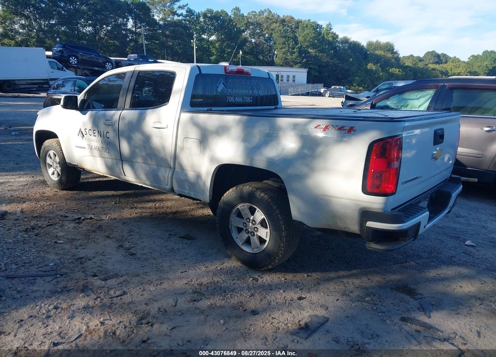 2019 CHEVROLET COLORADO VIN: 1GCGTBENXK1257105