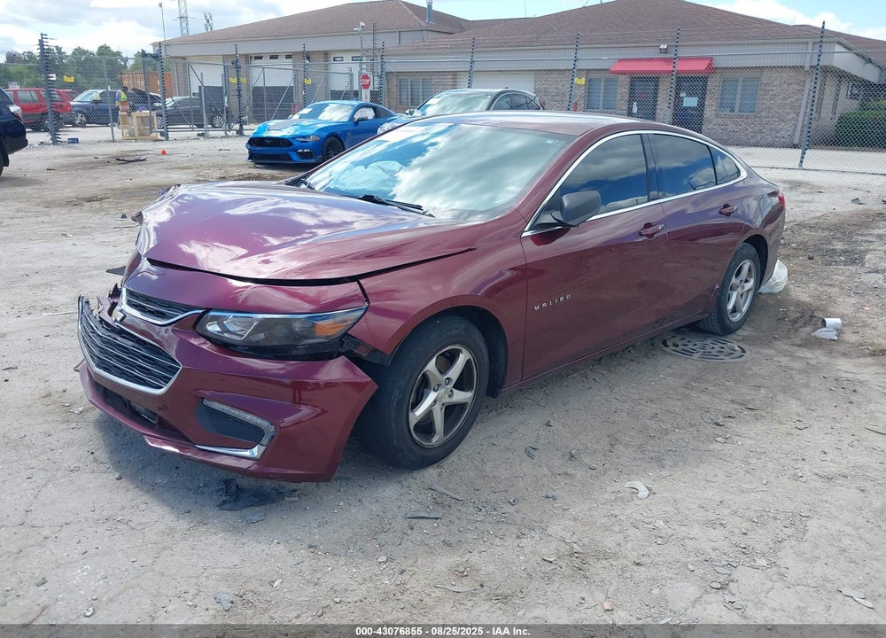 2016 CHEVROLET MALIBU VIN: 1G1ZB5STXGF294478