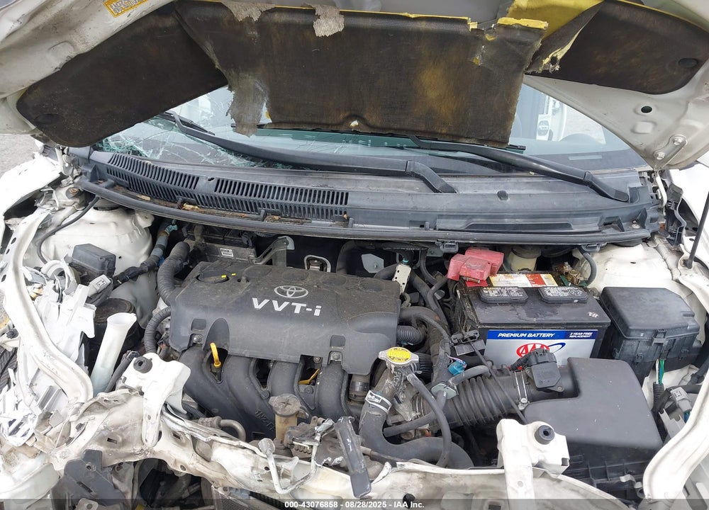 2010 TOYOTA YARIS VIN: JTDBT4K38A1356139