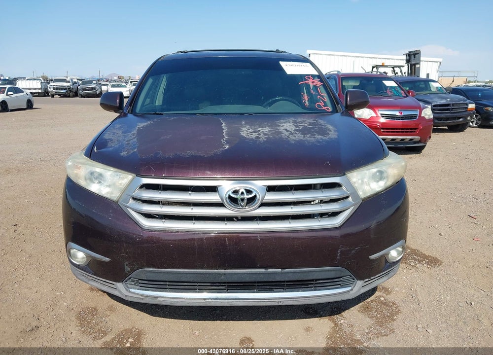 2012 TOYOTA HIGHLANDER VIN: 5TDDK3EH1CS137641