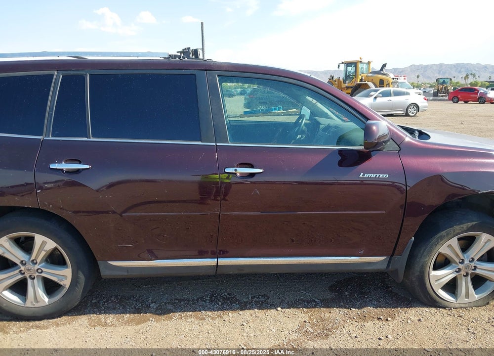 2012 TOYOTA HIGHLANDER VIN: 5TDDK3EH1CS137641