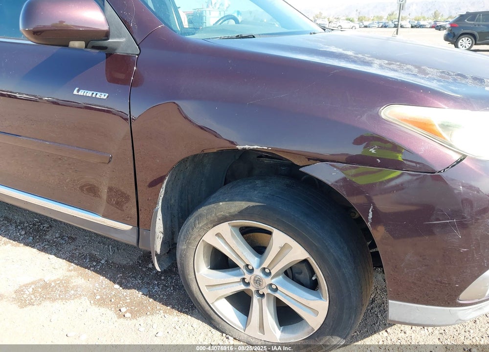 2012 TOYOTA HIGHLANDER VIN: 5TDDK3EH1CS137641