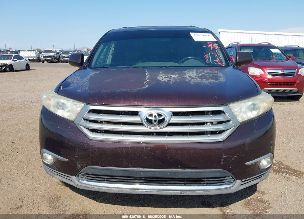 2012 TOYOTA HIGHLANDER VIN: 5TDDK3EH1CS137641