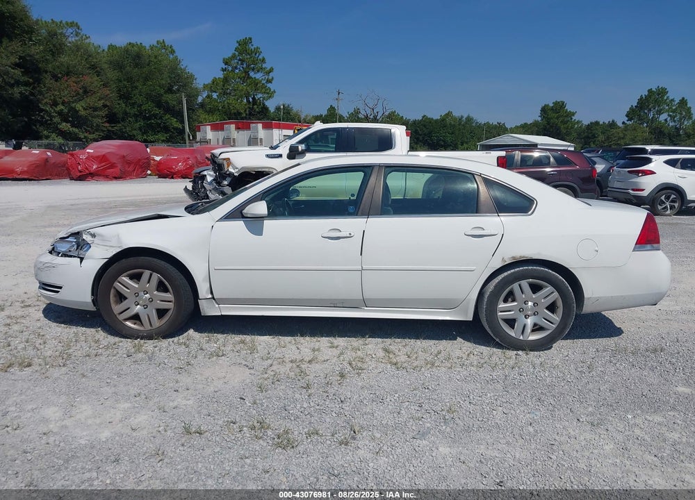2012 CHEVROLET IMPALA VIN: 2G1WG5E35C1313360