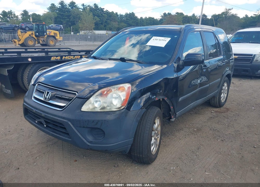 2006 HONDA CR-V EX VIN: SHSRD78886U400762