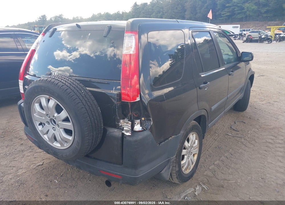 2006 HONDA CR-V EX VIN: SHSRD78886U400762