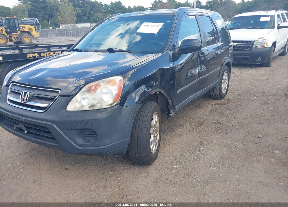 2006 HONDA CR-V EX VIN: SHSRD78886U400762