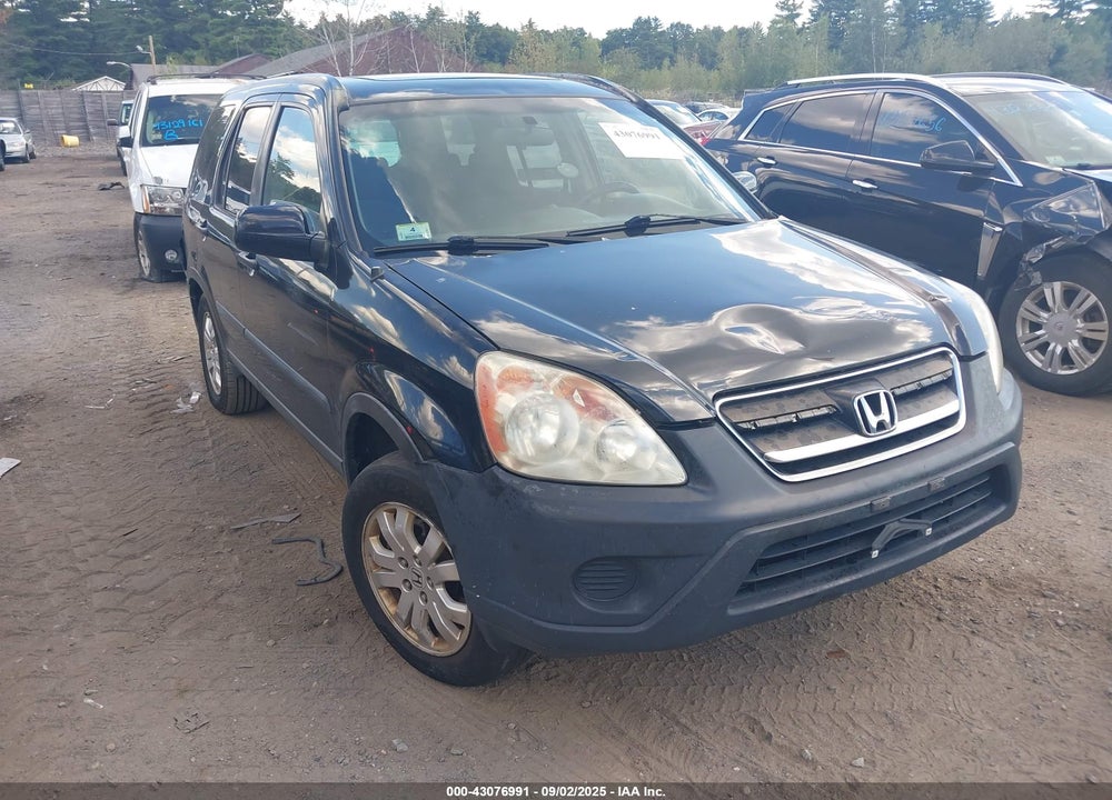 2006 HONDA CR-V EX VIN: SHSRD78886U400762