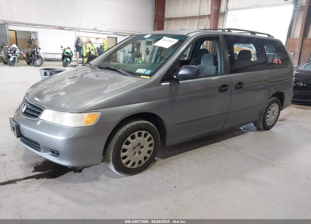 2002 HONDA ODYSSEY LX VIN: 2HKRL18522H559592