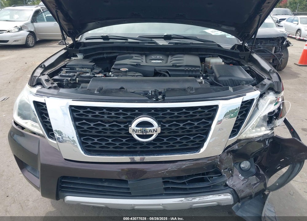 2017 NISSAN ARMADA PLATINUM VIN: JN8AY2NF1H9300292
