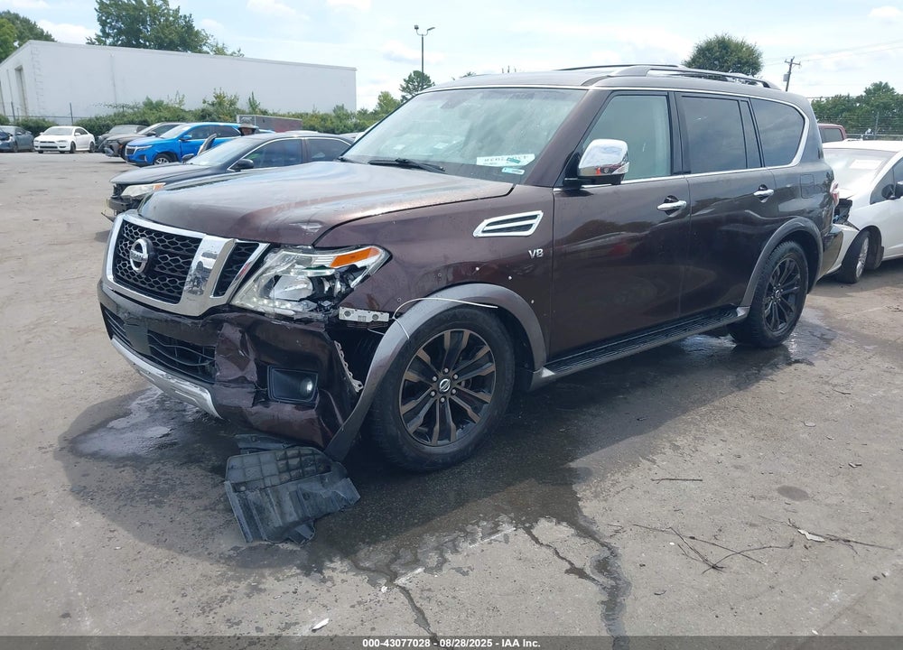 2017 NISSAN ARMADA PLATINUM VIN: JN8AY2NF1H9300292