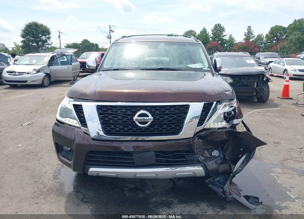 2017 NISSAN ARMADA PLATINUM VIN: JN8AY2NF1H9300292