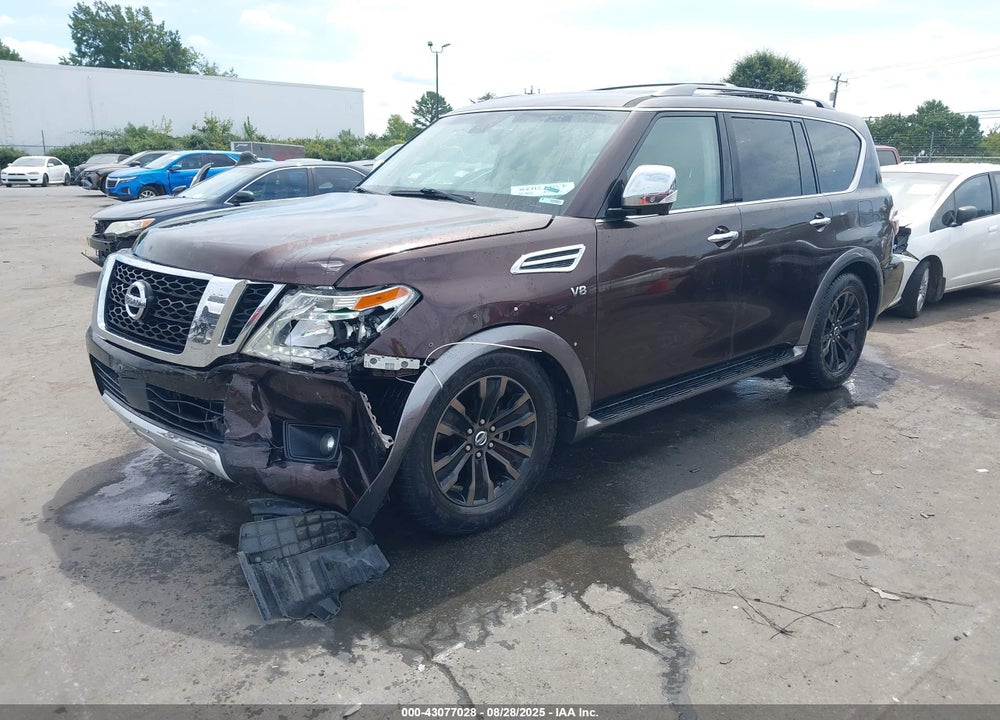 2017 NISSAN ARMADA PLATINUM VIN: JN8AY2NF1H9300292