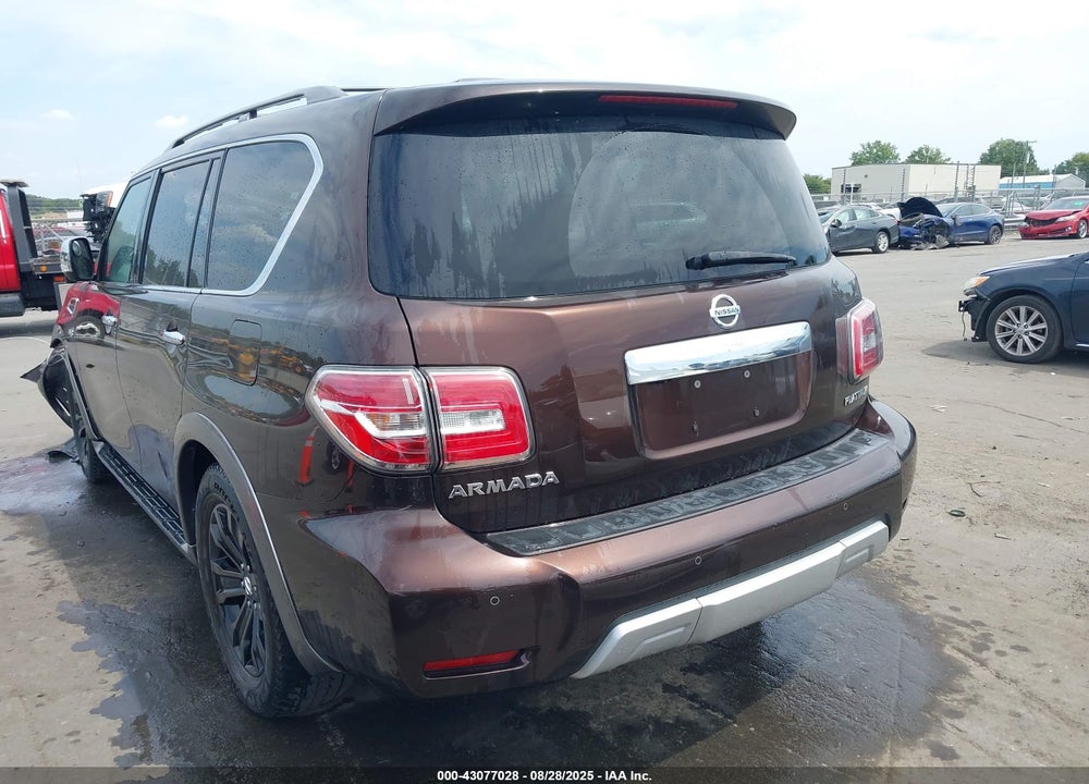 2017 NISSAN ARMADA PLATINUM VIN: JN8AY2NF1H9300292