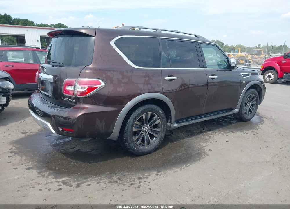 2017 NISSAN ARMADA PLATINUM VIN: JN8AY2NF1H9300292