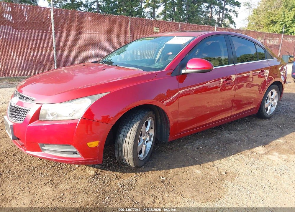 2014 CHEVROLET CRUZE 1LT AUTO VIN: 1G1PC5SB5E7411788