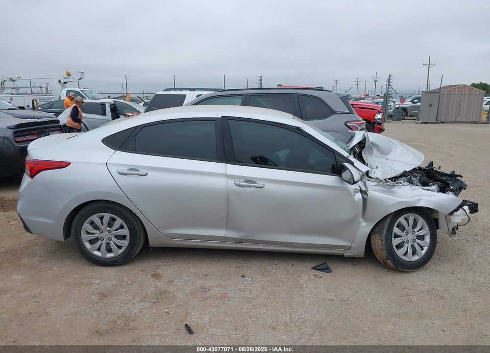 2022 HYUNDAI ACCENT VIN: 3KPC24A61NE168035