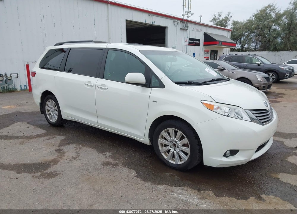 2017 TOYOTA SIENNA XLE 7 PASSENGER VIN: 5TDDZ3DC5HS169419