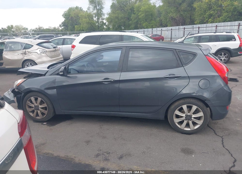 2013 HYUNDAI ACCENT SE VIN: KMHCU5AE7DU059419