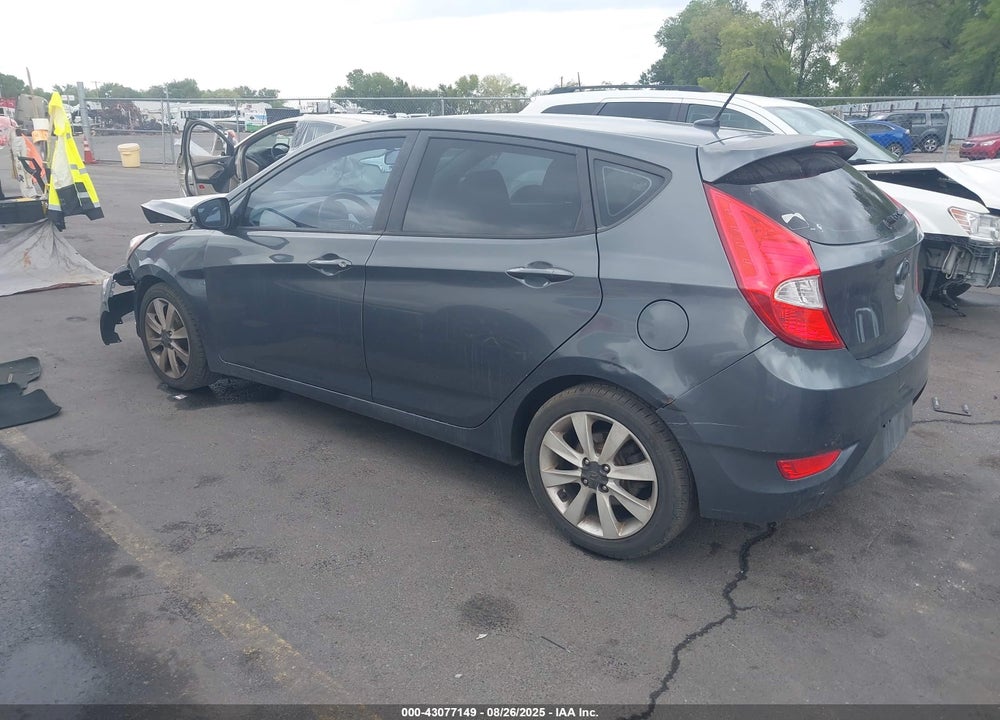 2013 HYUNDAI ACCENT SE VIN: KMHCU5AE7DU059419