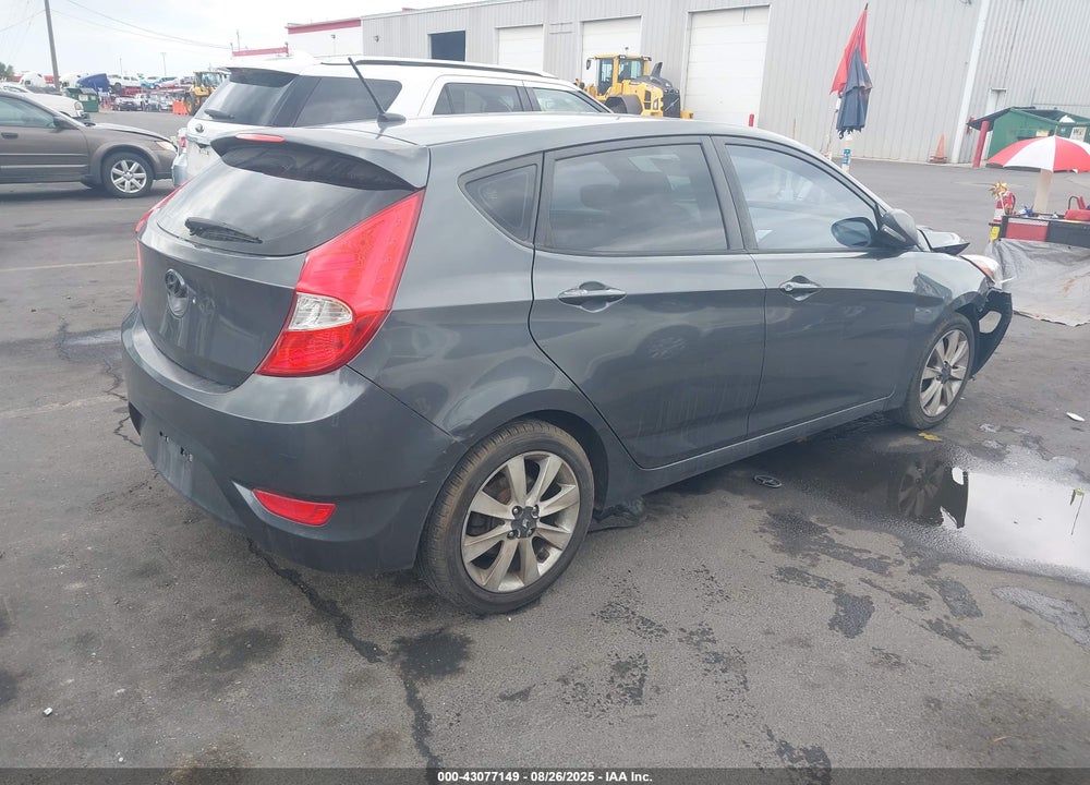 2013 HYUNDAI ACCENT SE VIN: KMHCU5AE7DU059419