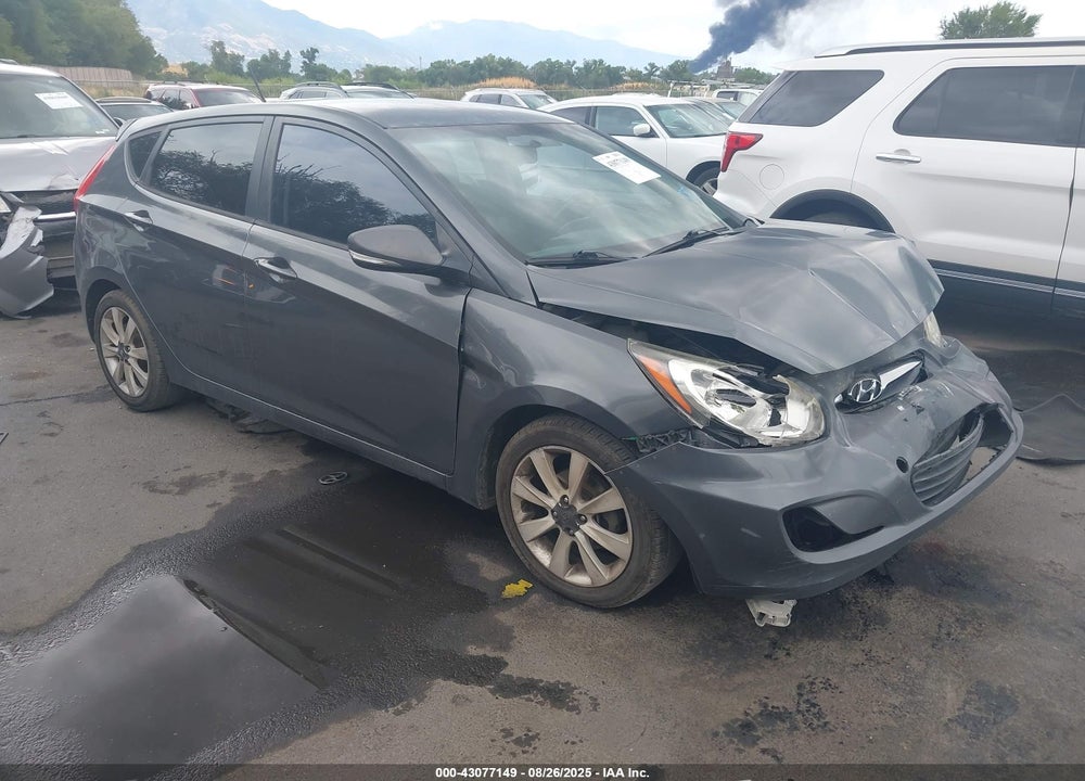 2013 HYUNDAI ACCENT SE VIN: KMHCU5AE7DU059419