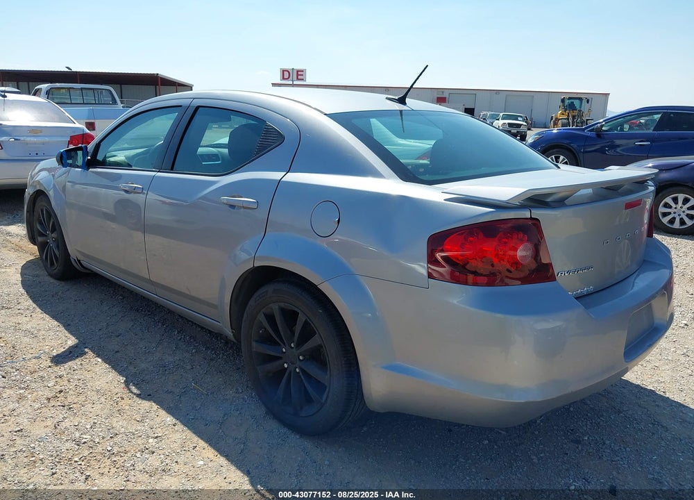 2014 DODGE AVENGER VIN: 1C3CDZAGXEN120677